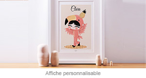 Affiche personnalisable