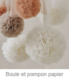 Boule et pompon
