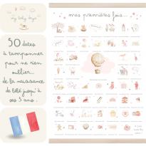 Affiche Premi&egrave;res Fois &agrave; tamponner - MY BABY DAYS