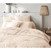 Housse de couette en lin lav&eacute;, Linot