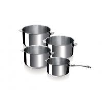 4 casseroles en inox Beka