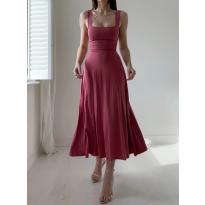 Audrey Midi Dress in Organic Bamboo
