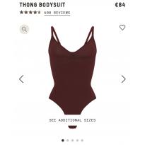 SEAMLESS SCULPT THONG BODYSUIT | OXBLOOD