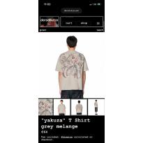 Yakuza T-shirt grey