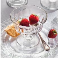 Lot de 6 coupes de champagne La Roch&egrave;re