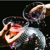 Lot de 6 verres &agrave; cocktails La Roch&egrave;re