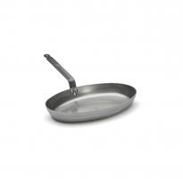 Po&ecirc;le &agrave; poisson en acier DE BUYER CARBONE PLUS &Oslash;36cm