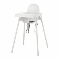 ANTILOP Chaise haute avec plateau - IKEA CA