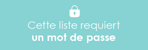 Liste protégée par mot de passe
